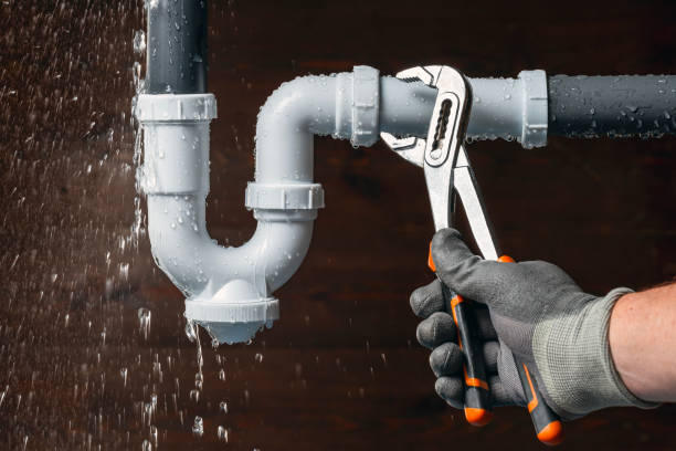 Professional Drain Cleaning technician working in Bradford, OH
